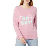 Amazon Essentials Disney | Marvel | Star Wars | Princess Damen Fleece-Sweatshirts mit Rundhalsausschnitt, Mickey Oh Boy, XXL