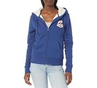 Amazon Essentials Disney | Marvel | Star Wars | Princess Damen Hoodies mit Sherpa-Fleece-Futter und durchgehendem Reißverschluss, Star Wars Darth, S