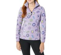 Amazon Essentials Disney | Marvel | Star Wars | Princess Damen Polar-Fleece-Mockjacken mit Viertelreißverschluss, Marvel Logo, XL