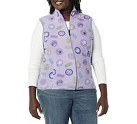 Amazon Essentials Disney | Marvel | Star Wars | Princess Damen Polarfleece-Westen, Marvel Logo, XS