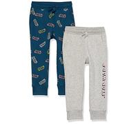 Amazon Essentials Disney | Marvel | Star Wars | Princess Mädchen Fleece-Jogginghose, 2er-Pack, Aufdruck Star Wars Logo, 3 Jahre