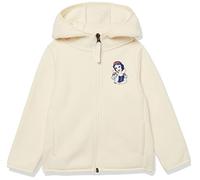 Amazon Essentials Disney | Marvel | Star Wars | Princess Mädchen Polar-Fleecejacke mit durchgehendem Reißverschluss und Kapuze, Schneeweiß, 9 Jahre