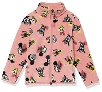 Amazon Essentials Disney | Marvel | Star Wars | Princess Mädchen Polarfleece-Jacke mit durchgehendem Reißverschluss und Stehkragen, Minnie und Freunde, 8 Jahre