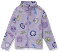 Amazon Essentials Disney | Marvel | Star Wars | Princess Mädchen Polarfleece-Jacke mit durchgehendem Reißverschluss und Stehkragen, Marvel Logo, 4 Jahre