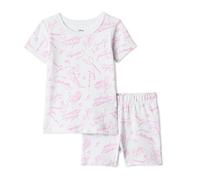 Amazon Essentials Disney Unisex Baby Kurzärmliges Pyjama-Set, Princess Signature, 12 Monate