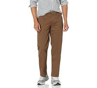 Amazon Essentials Herren 5-Pocket-Stretch-Twillhose, Gerade Geschnitten, Braun, 35W / 32L