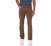 Amazon Essentials Herren 5-Pocket-Stretch-Twillhose, Schlanke Passform, Braun, 38W / 32L