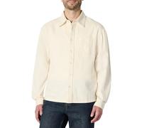 Amazon Essentials Herren Amazon Essentials Herren Jeanshemd Langarm, Modernes Oversize-Button-Down-Hemd, Ecru, L