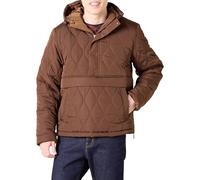 Amazon Essentials Herren Anorak Hooded Quarter-Zip Puffer Coat Deep Brown 4X-Large Big