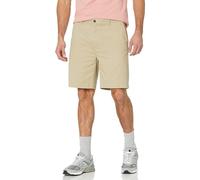 Amazon Essentials Herren Classic Fit 23cm Chino-Shorts mit Taschen, Dunkles Taupe, 32W