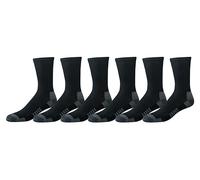 Amazon Essentials Herren Funktionssocken Aus Baumwolle Zur Feuchtigkeitsregulierung, Athletischer Rundhalsausschnitt, Atmungsaktiv