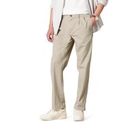 Amazon Essentials Herren Knitterfreie Chinohose mit klassischer Passform und Bügelfalte (erhältlich in Big & Tall), Kaki Beige, 38W / 28L