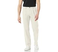 Amazon Essentials Herren Knitterfreie Chinohose mit klassischer Passform und Bügelfalte (erhältlich in Big & Tall), Stone, 29W / 28L