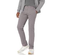 Amazon Essentials Herren Lässige Slim-Fit-Ganztags-Stretch-Chinohose, Dunkelgrau, 42W / 30L