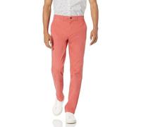 Amazon Essentials Herren Lässige Slim-Fit-Ganztags-Stretch-Chinohose, Himbeerrot, 42W / 34L