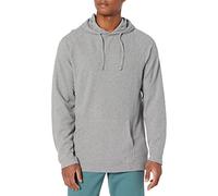 Amazon Essentials Herren Langärmeliger Thermo-Kapuzenpullover aus Flammgarn (Früher Goodthreads), Grau Meliert, M Tall