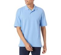 Amazon Essentials Herren-Poloshirt aus Baumwollpiqué, Normale Passform (erhältlich in Big & Tall), French Blue, Größe XL