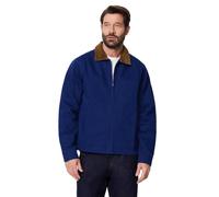 Amazon Essentials Herren Relaxed Fit Utility Jeansjacke mit Reißverschluss