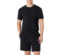 Amazon Essentials Herren Schlafanzug aus Baumwoll-Modal, Kurzärmeliges T-Shirt mit Shorts