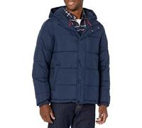 Amazon Essentials Herren Schwerer Puffermantel mit Kapuze
