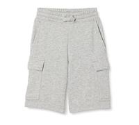 Amazon Essentials Jungen Cargo-Sweat-Shorts aus Frottee, Hellgrau Meliert, 6-7 Jahre