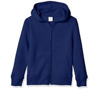 Amazon Essentials Jungen Fleece-Kapuzenpullover mit Reißverschluss, Marineblau, 5 Jahre