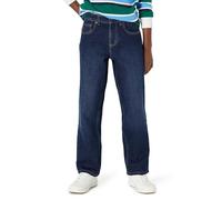 Amazon Essentials Jungen Loose-Fit-Jeans für Babys mit Mittlerem Stretchanteil und Geradem Bein , Dunkle Mitternacht, 7 Jahre