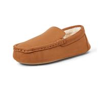Amazon Essentials Jungen Mokassin Slipper Braun 7 Big Kid