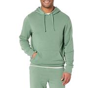 Amazon Essentials Leichter Langarm-Kapuzenpullover für Herren, French Terry, Salbeigrün, Größe XS