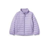 Amazon Essentials Mädchen Leichte, wasserabweisende, verstaubare Pufferjacke mit Stehkragen, Dusty Grape, 4 Jahre
