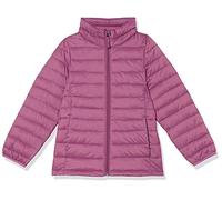 Amazon Essentials Mädchen Leichte, Wasserabweisende, verstaubare Pufferjacke mit Stehkragen, Staubviolett, 3 Jahre