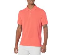 Amazon Essentials Men's Slim-Fit Cotton Pique Polo Shirt, Coral, XX-Large