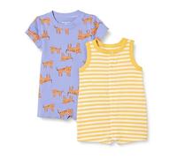 Amazon Essentials Unisex Baby Ärmelloses Und Kurzärmliges Strampler-Set