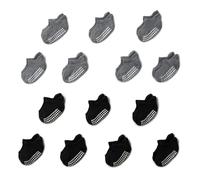 Amazon Essentials Unisex-Baby Rutschfeste, Niedrig Geschnittene Socken, 14 Paar, 0-6 Monate, Schwarz/Grau