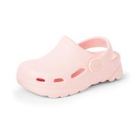 Amazon Essentials Unisex Kids Kids Garden Clogs, Pink, 6 Big Kid