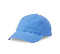 Amazon Essentials Unisex Kinder Baseballkappe aus Gewaschener Baumwolle mit Verstellbarem Riemen für Jungen und Mädchen, Blau, M-L