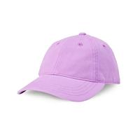 Amazon Essentials Unisex Kinder Baseballkappe aus Gewaschener Baumwolle mit Verstellbarem Riemen für Jungen und Mädchen, Lavendel, M-L