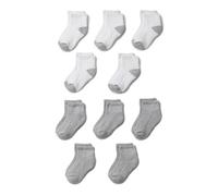 Amazon Essentials Unisex Kinder Gepolsterte Knöchelsocken, 10 Paar