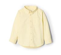 Amazon Essentials x Sofia Grainge Baby Jungen Elastisches Oxford-Hemd mit Kragen, Buttergelb, 18 Monate