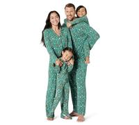Amazon Essentials x Sofia Grainge Herren Passende Weihnachts-Pyjama-Sets für die ganze Familie, Dunkles Salbeigrün Holiday, M