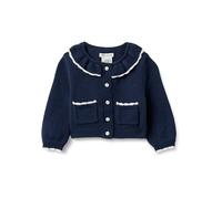 Amazon Essentials x Sofia Grainge Mädchen Strickjacke, Marineblau, 4 Jahre