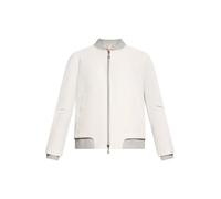 Amber & June Bomberjacke mit Zweiwege-Reißverschluss in Kitt, Größe 34