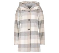 Amber & June Damen 8501/6784 Mäntel, Cream/Silver, 70