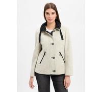 Amber & June Jacke mit Woll-Anteil Damen hellgrau, 46
