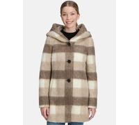 Amber & June Kurzmantel Damen braun, 36