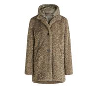 Amber & June - Plüschjacke Braun - Gr. - 44