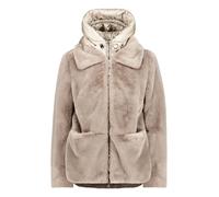 Amber & June - Plüschjacke Schlamm - Gr. - 40