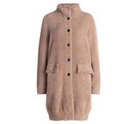 AMBER & JUNE - Winter-Strickjacke braun - Gr. - 34