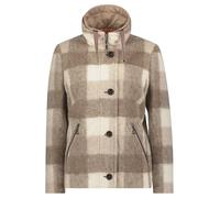 Amber & June - Winterjacke weiß/taupe - Gr. - 38