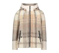 AMBER & JUNE - Wolljacke weiß/taupe - Gr. - 44